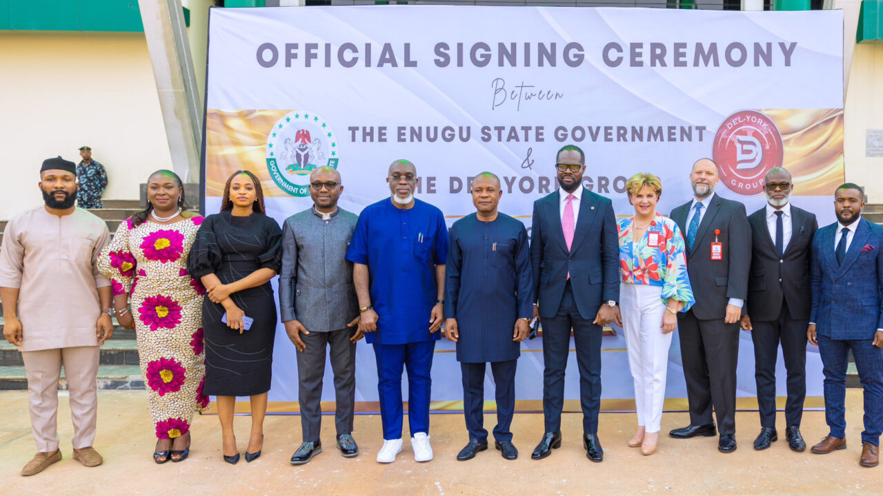 Enugu Govt. Signs Joint Venture Agreement with Del-York Group