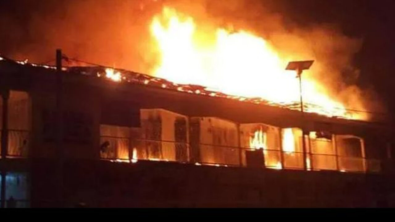 Household of David Church in flames, ravaging properties worth millions
