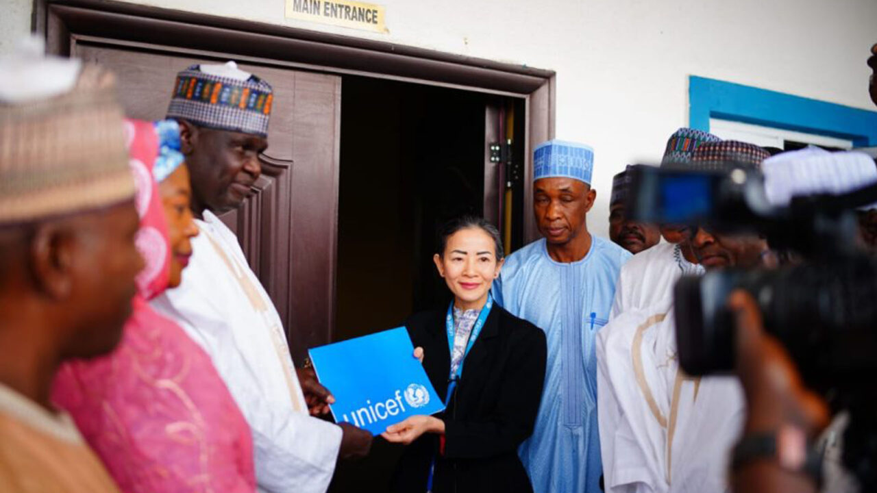 UNICEF Hands Over Newly Constructed Clinic To Borno State Government