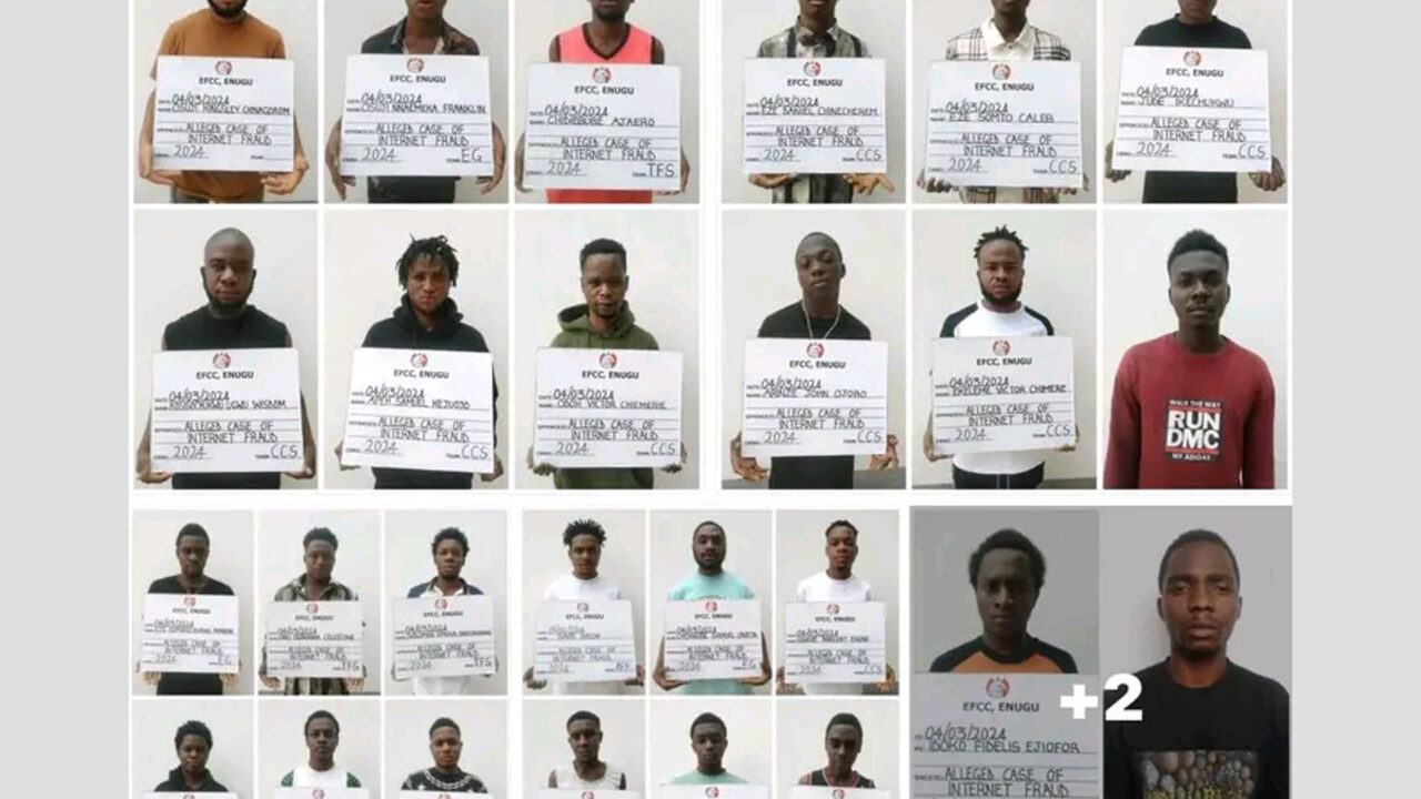 Federal High Court Jails 27 Internet Fraudsters in Awka