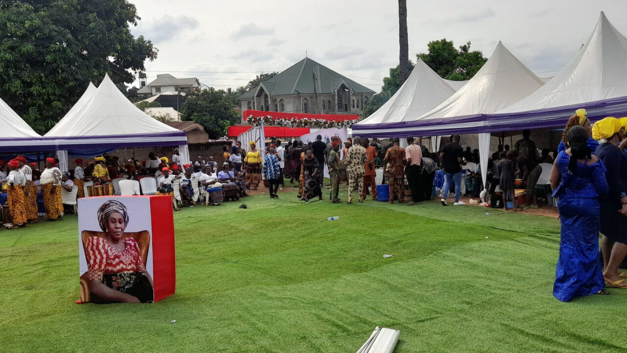 Obiano’s Men Shows Solidarity to CSP Ben Eke, as he Buries Mum