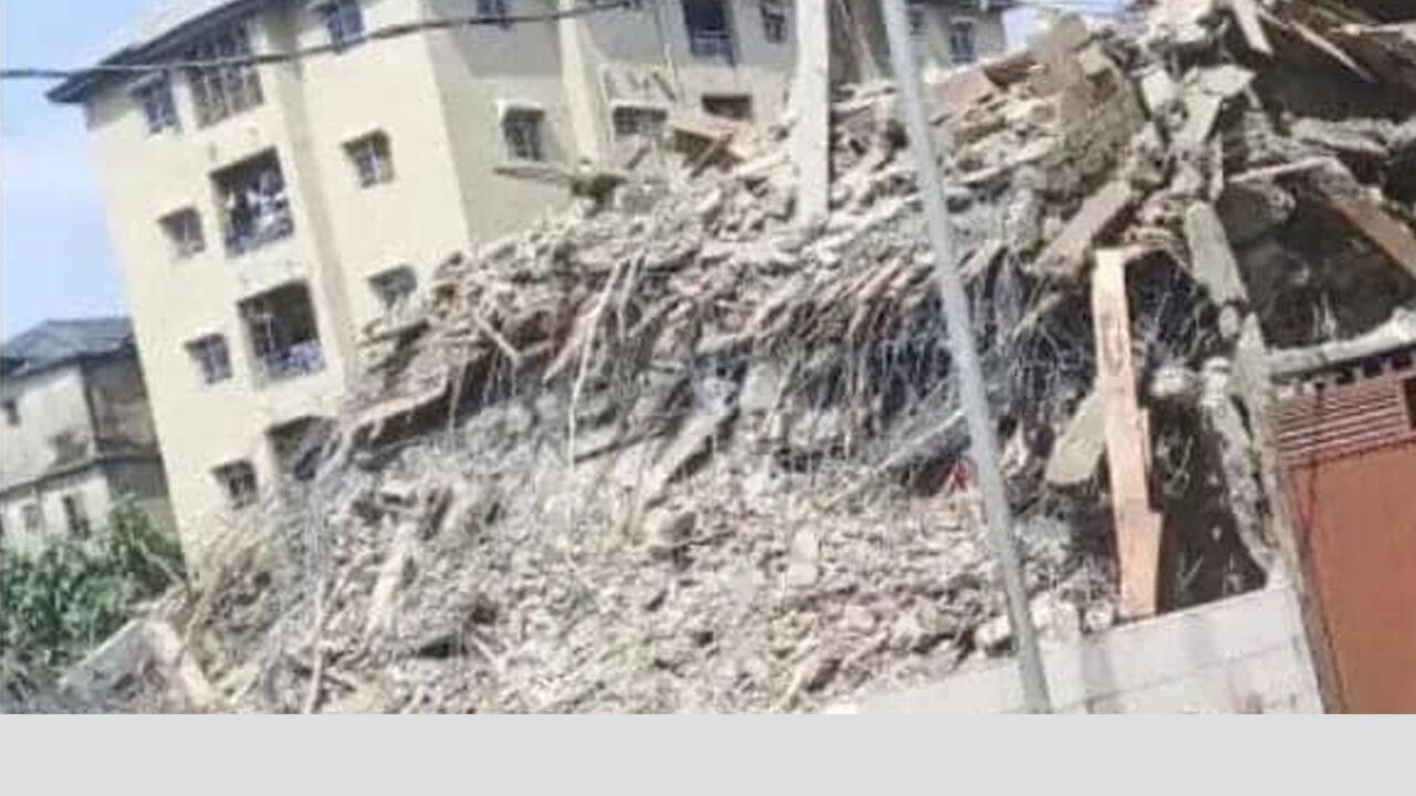 Five Storey Commercial Building Collapses In Anambra