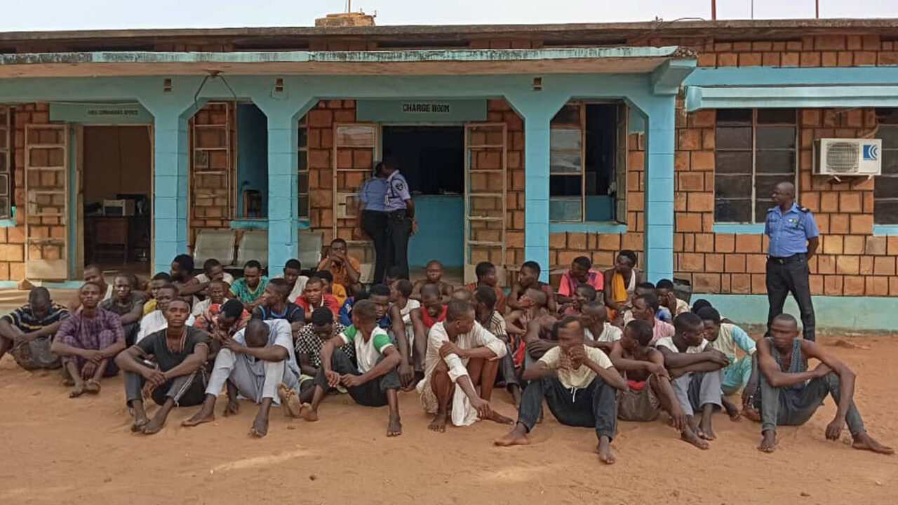 Police Arrest 49 Members Of Outlawed Shilla Gang In Adamawa