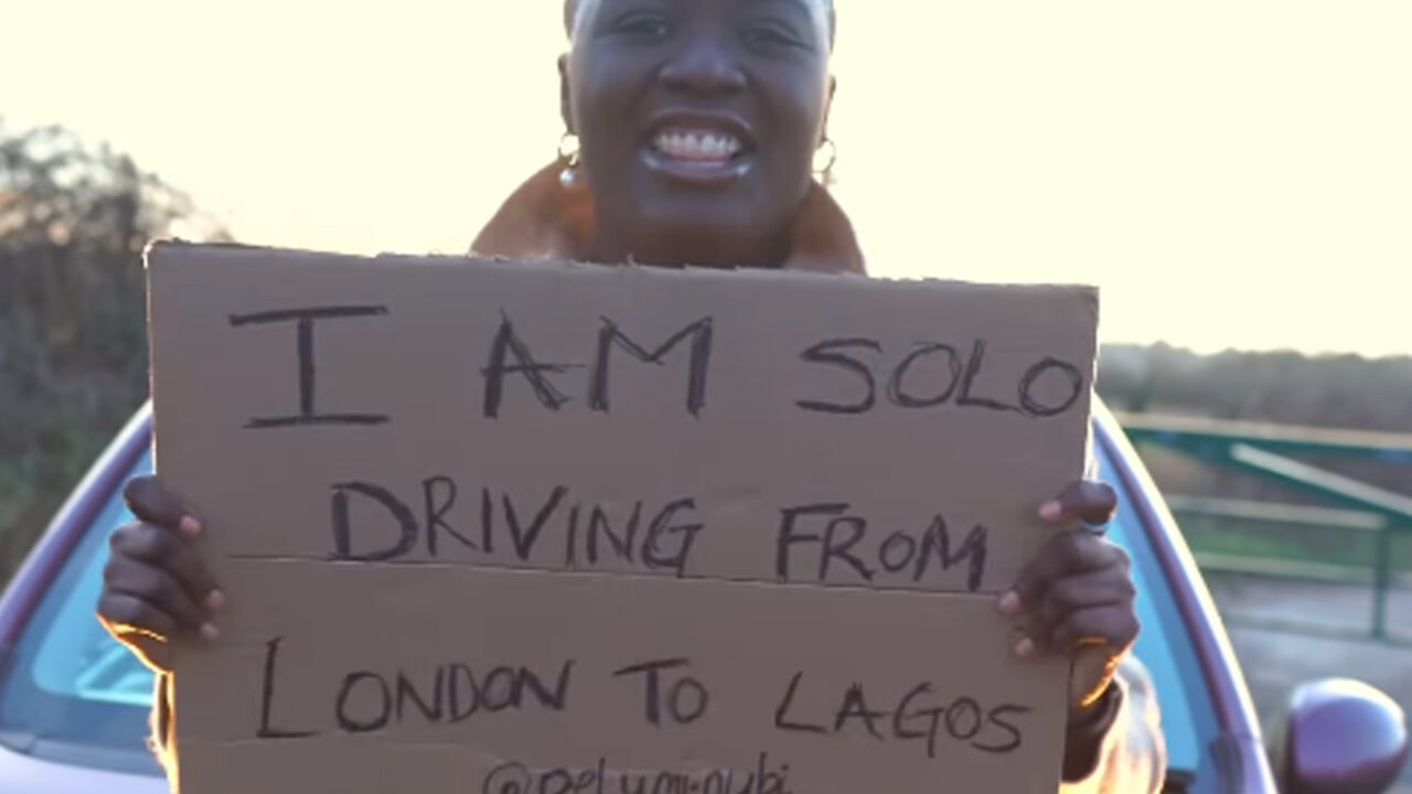 Pelumi Nubi Completes Epic Solo Drive from London to Lagos