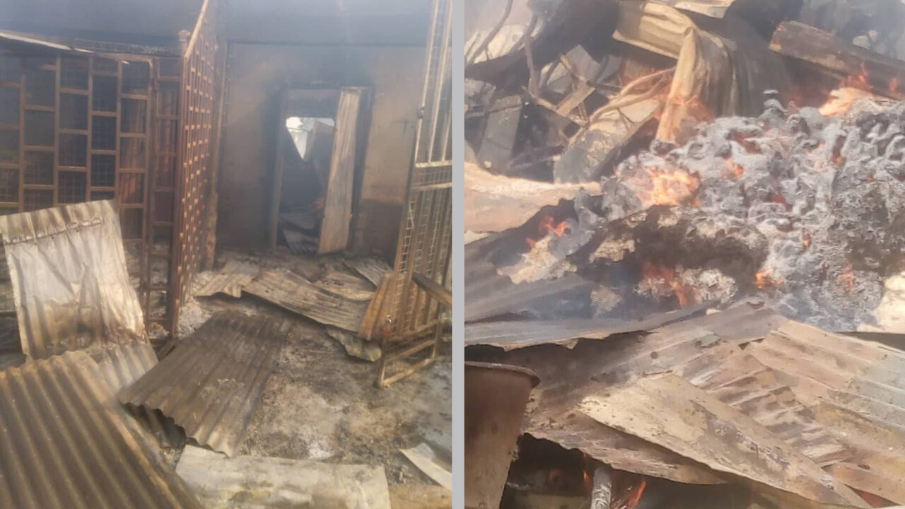 Midnight Inferno Consumes Yola Main Market