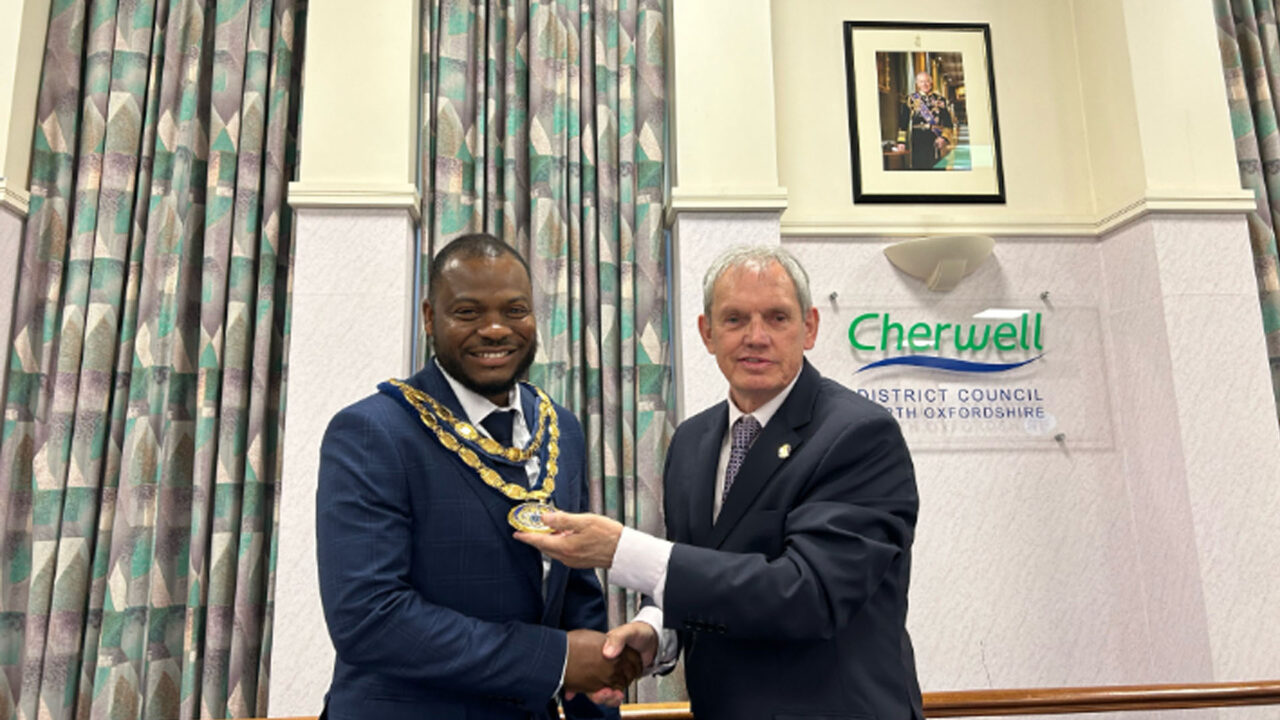 Nigerian Man is First Black Chairman of Oxfordshire Cherwell District Council, UK