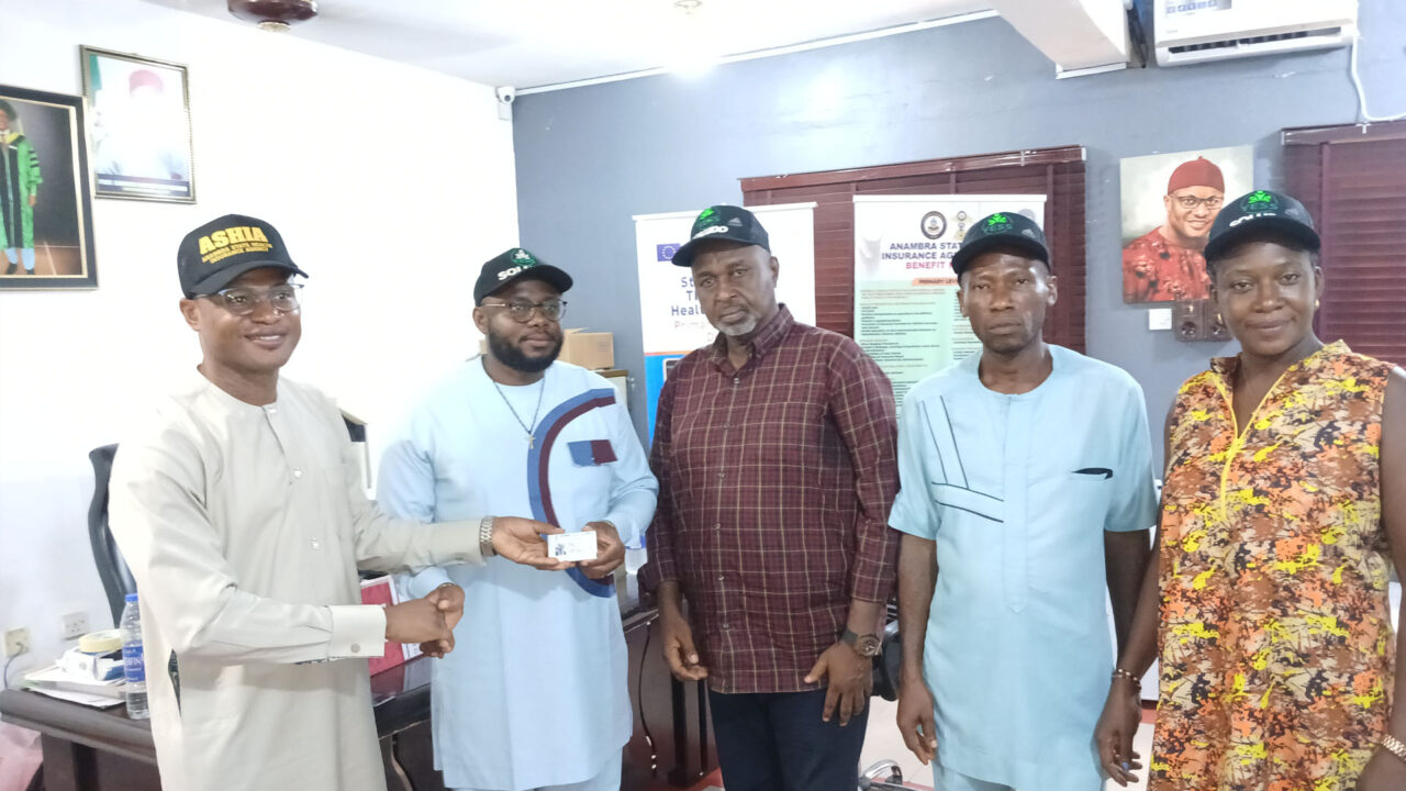 APGA Ward Executives Enrolled into the Anambra Health Insurance Scheme