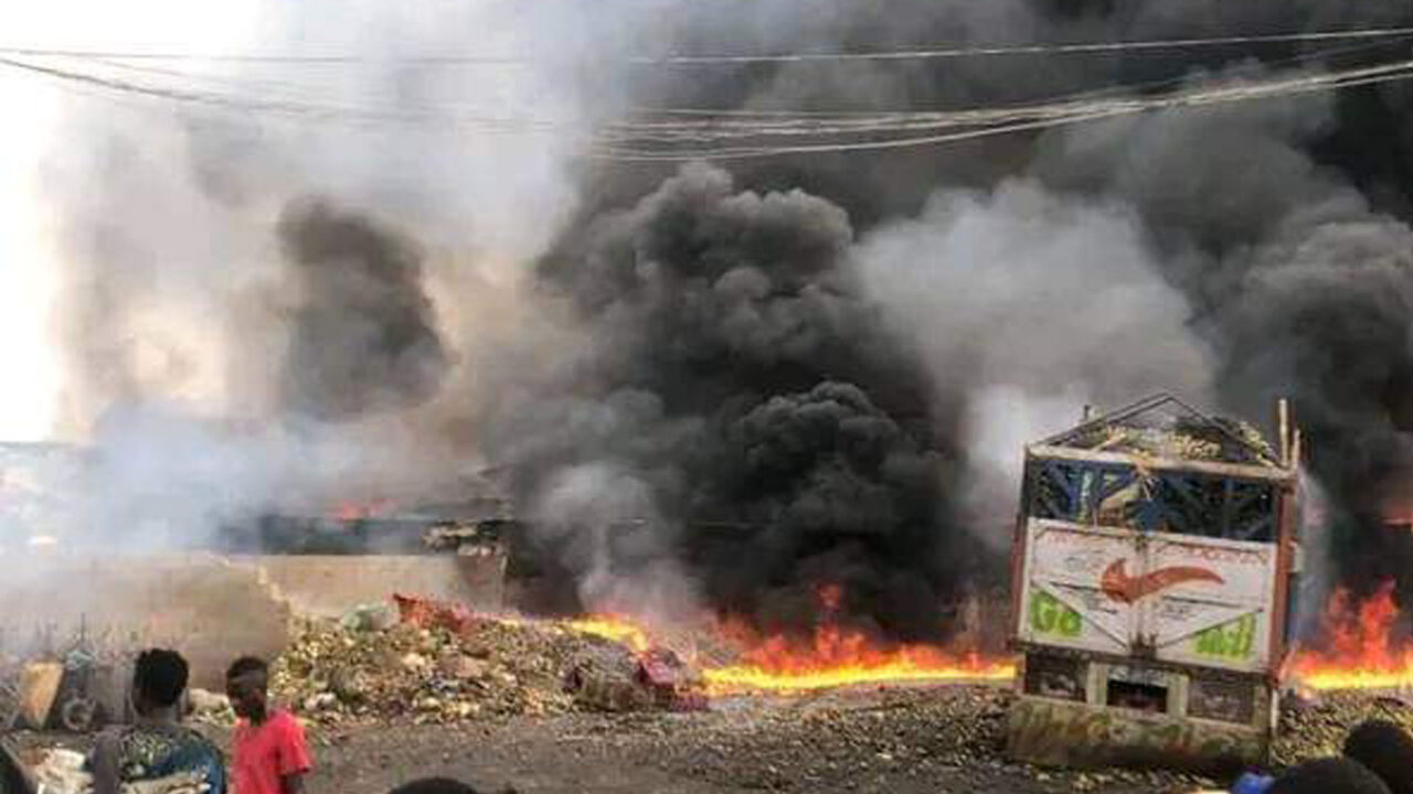 Traders’ Clash Sparks Fire, Looting in Lagos Market