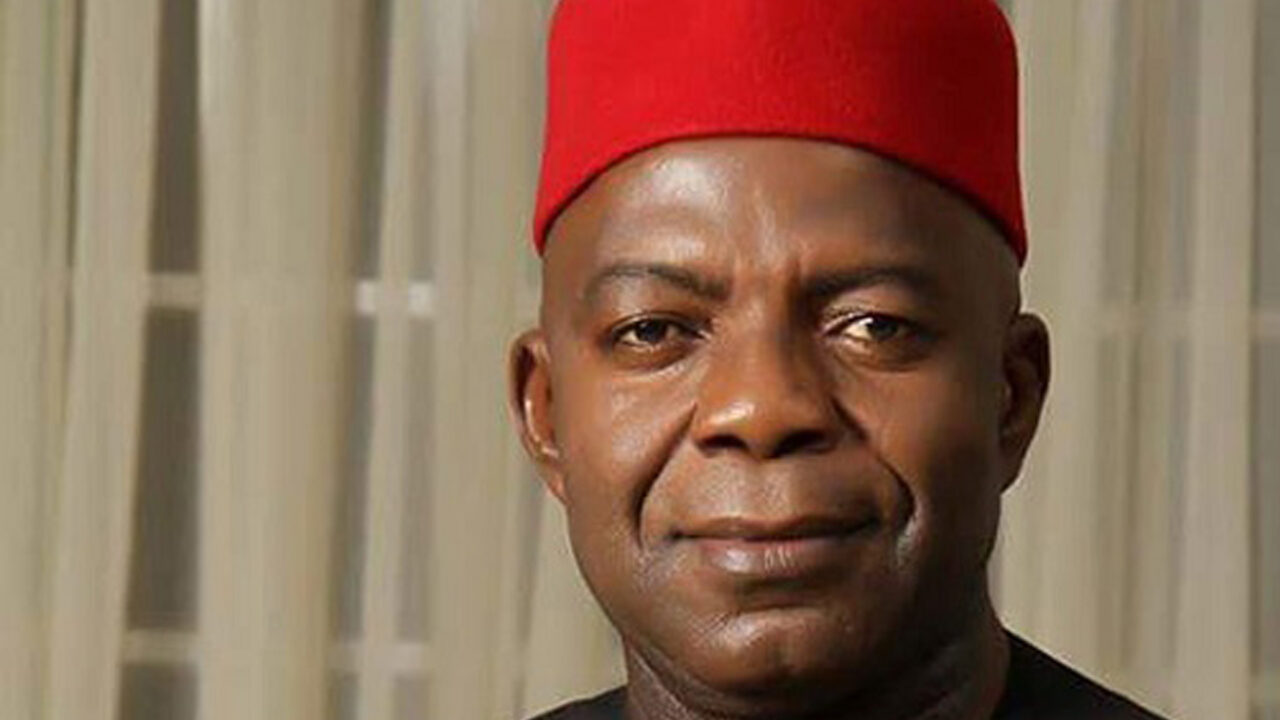 Governor Otti Pays Solidarity Visit to Nnamdi Kanu in Sokoto Prison