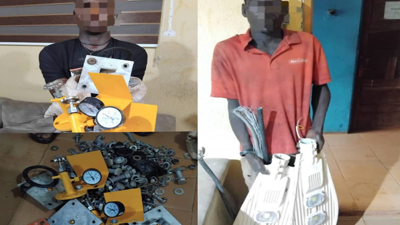 Transformer And Street Light Vandals Arrested In Enugu