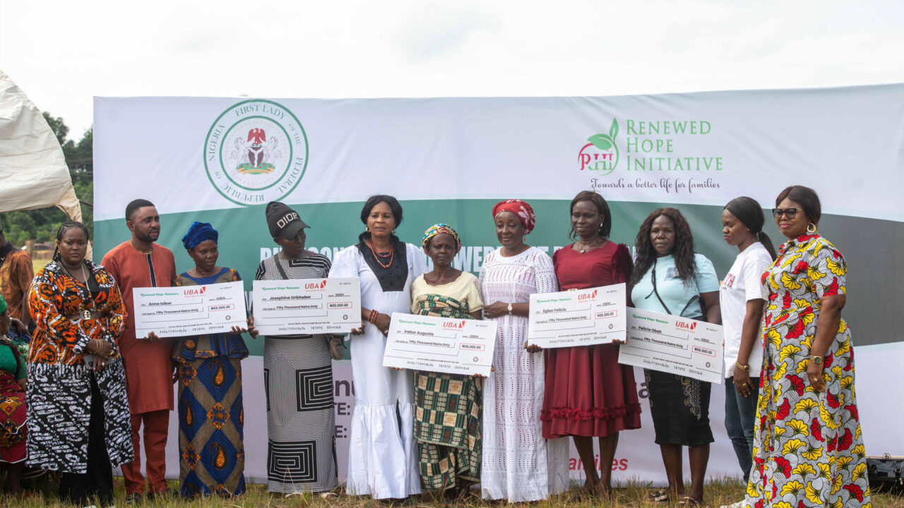 First Lady, Oluremi Tinubu Disburses N50M Grants To 1,000 Edo Women