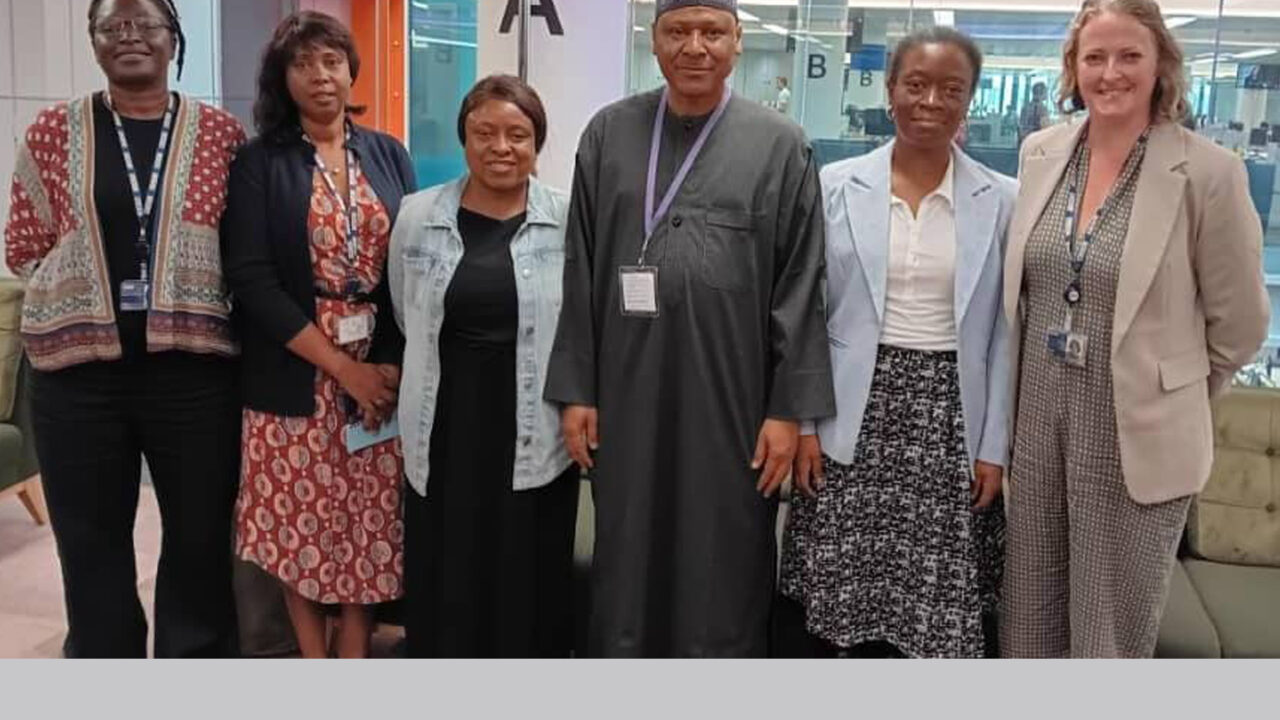 Information Minister visits British Broadcasting Corporation headquarters in London