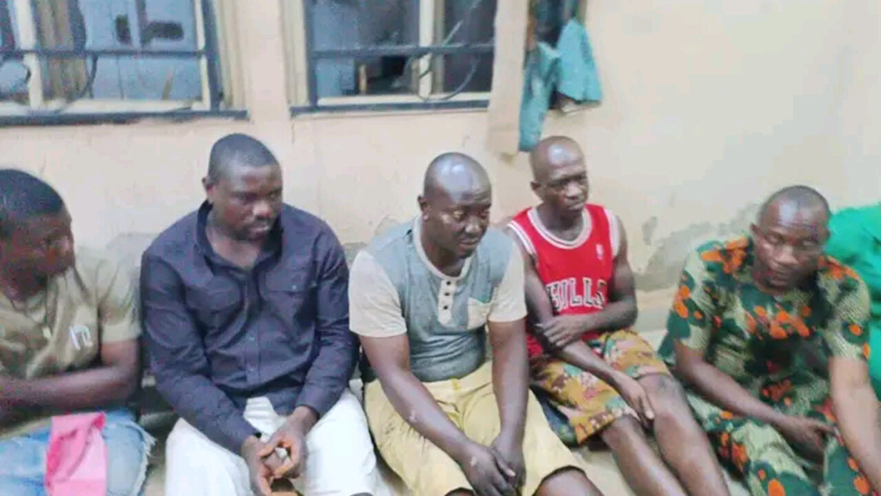 Anambra Government Parades 11 Illegal Revenue Collectors, Sand Miners