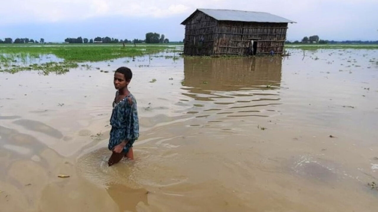 Flood Washes Away Bridge Linking North West, South West