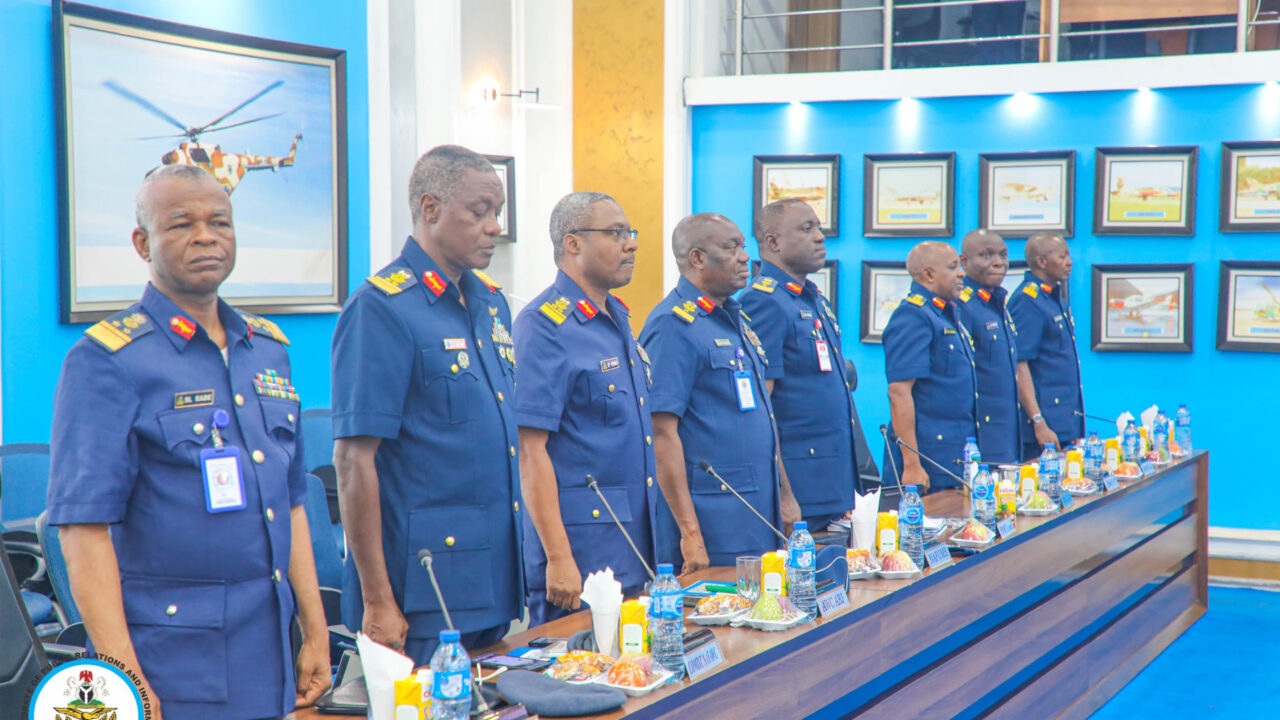 NAF Chief Reaffirms Loyalty To President Tinubu