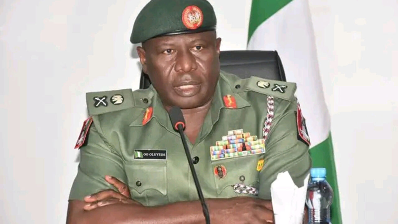 Tinubu Appoints Oluyede as Acting Chief of Army Staff