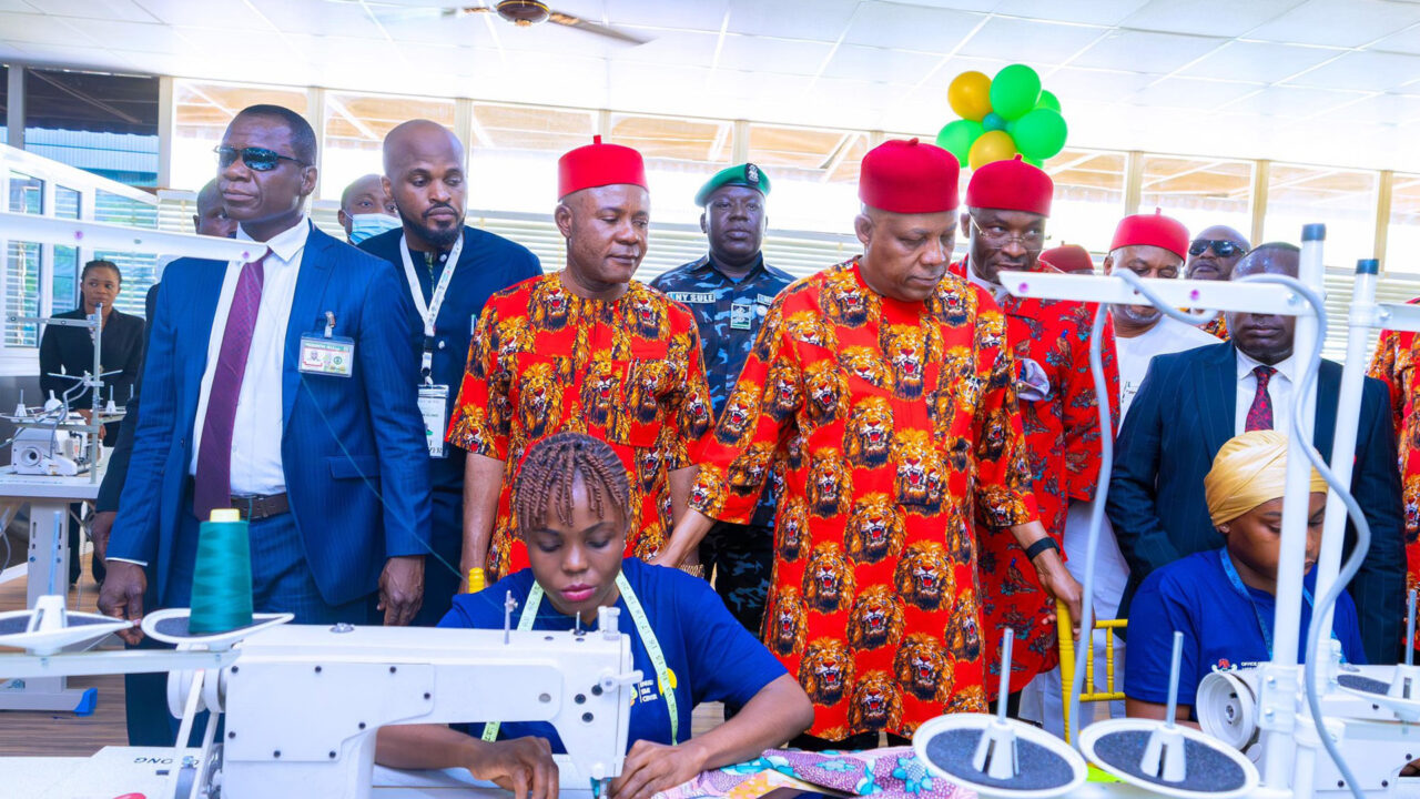 VP Shettima Visits Enugu, Commissions Enugu Fashion And Garment Hub