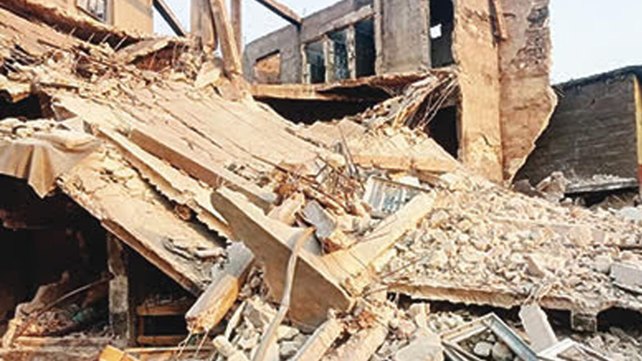 10 Killed, Seven Rescued In Ibadan Building Collapse 