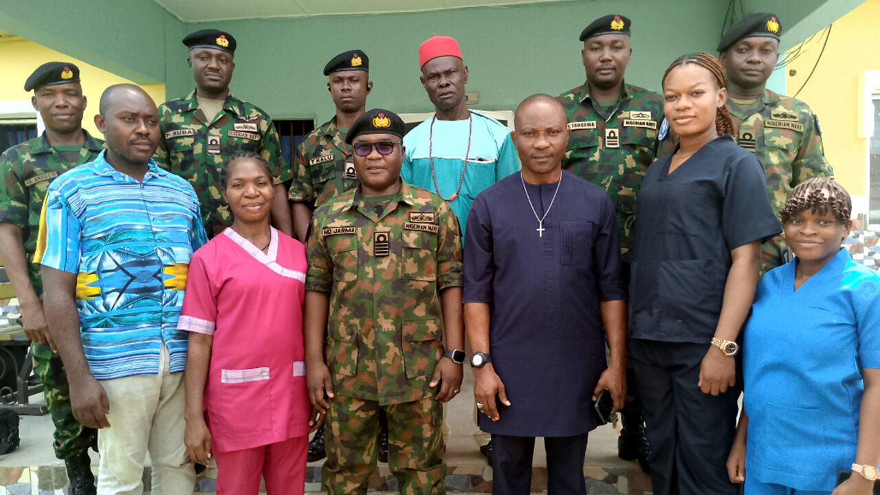 Naval Outpost Onitsha Conducts Medical Rhapsody in Ogbaru