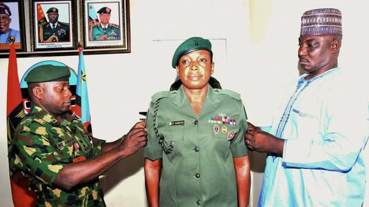 Nigerian Army Gets First Female Infantry Corps Army Warrant Officer