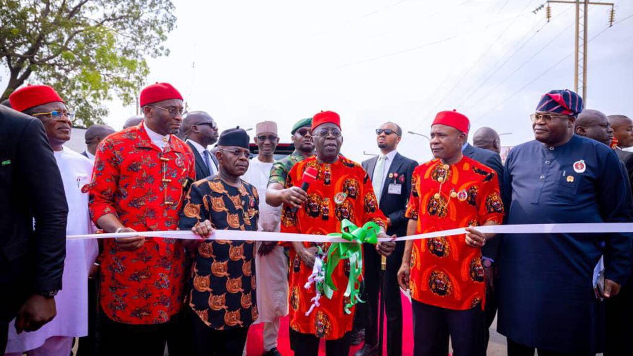 Tinubu Commissions Multiple Projects In Enugu, Commends Gov Mbah