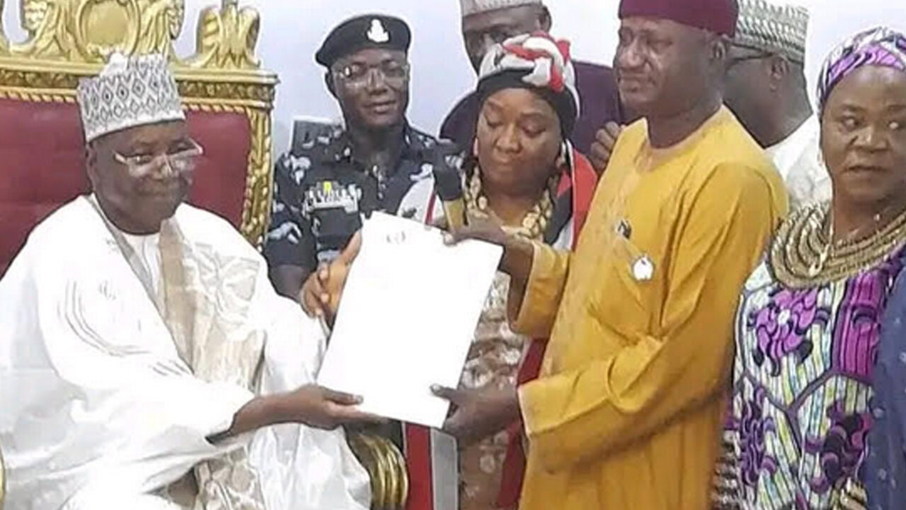 Tol Hoba Chief, HRH Barr Nyako Receives Appointment Letter