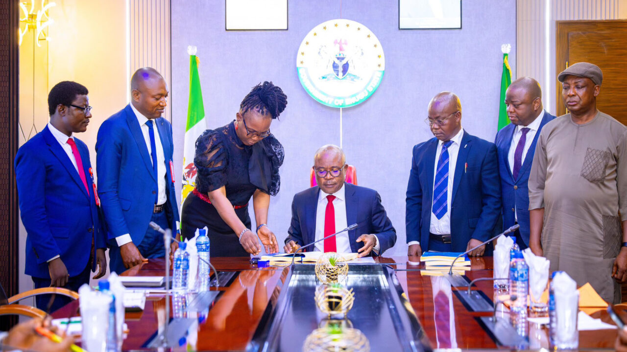Gov. Mbah Ratifies Law against Multiple Taxation In Enugu State