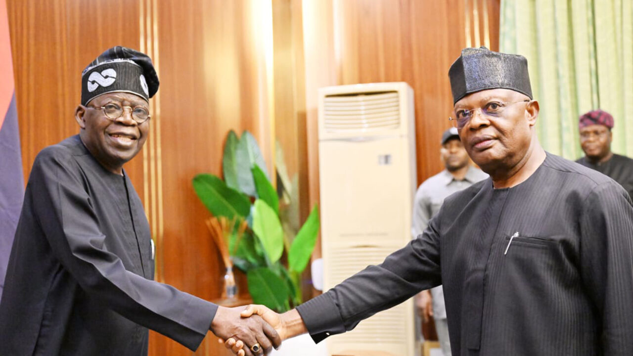 Tinubu Swears In Vice Admiral Ibas, Sole Administrator Rivers State 