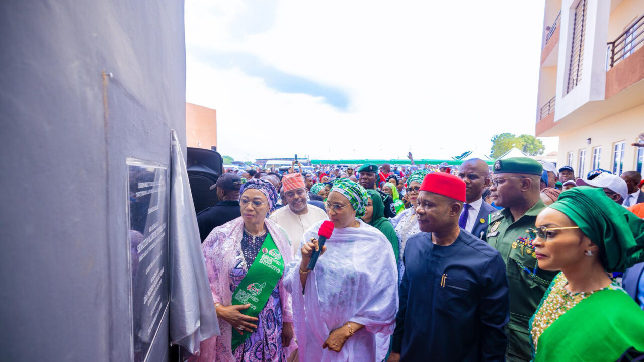 Senator Oluremi Tinubu Commissions Refurbished GTC Enugu