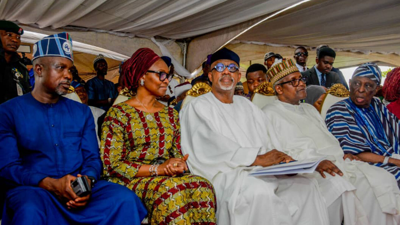 Osinbajo, Abiodun, Sanwo-Olu, Dangote, Others Pay Last Respect  To Awujale