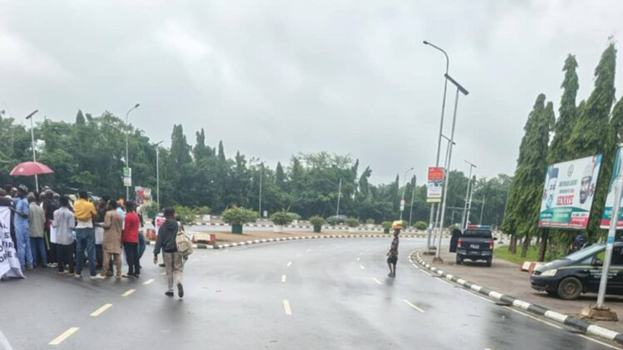 Retired Police Officers In Nigeria Protest Over the Contributory Pension Scheme