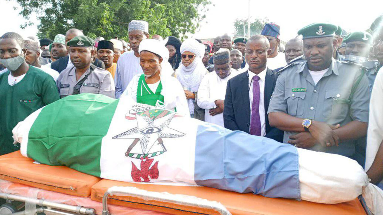 Remains of Former Comptroller-General, Nigeria Customs Buried In Yola
