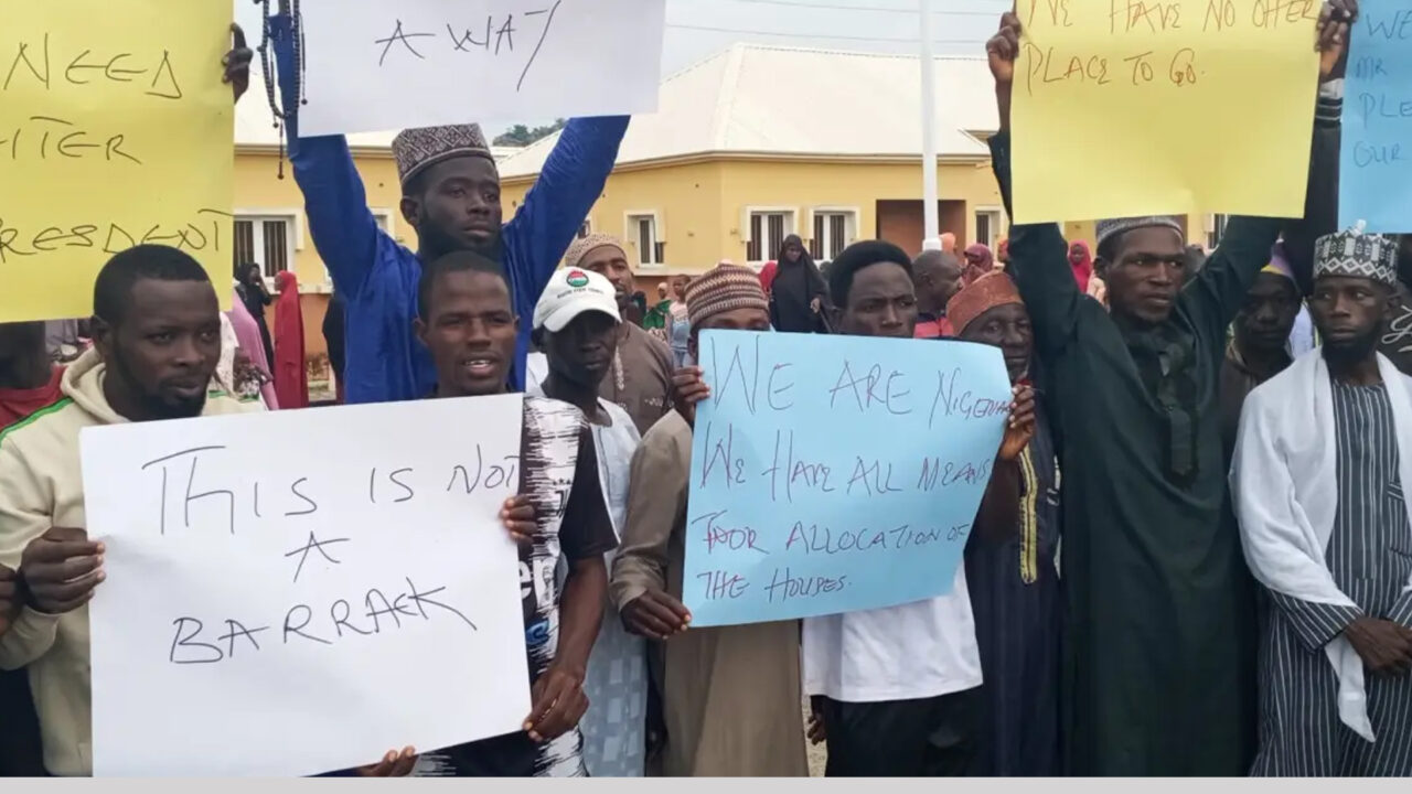 Residents Of Federal Housing Estate In Bauchi Protest Over Eviction