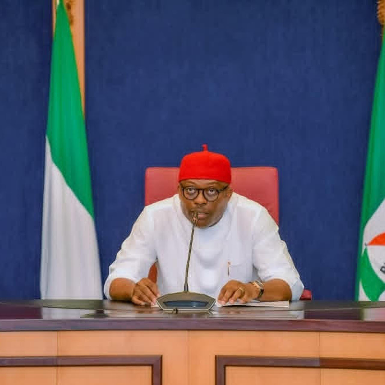 Fubara Anga Fubara Returns to Office After 6 Months of Emergency Rule