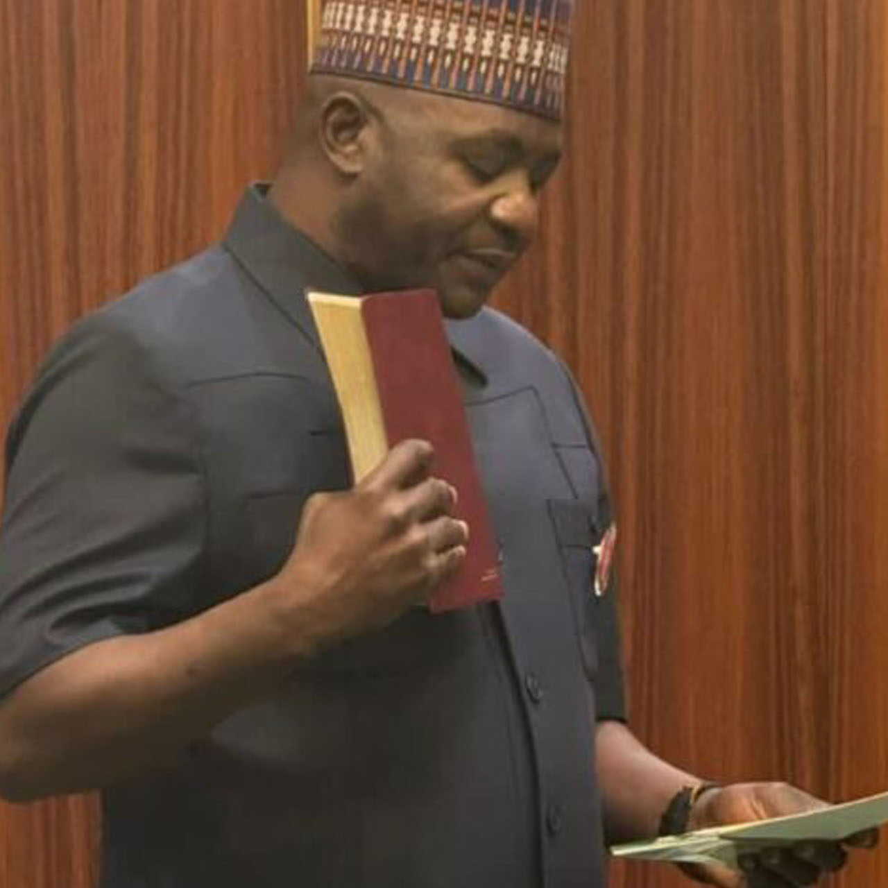 General Christopher Musa (retd) Takes Oath As Defence Minister