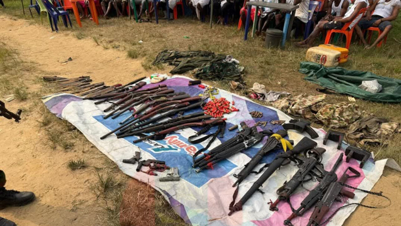 Over 80 Militants Surrender Arms in Cross River Amnesty Programme