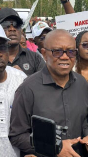 Nigerians Protest Against Rejection of e-transmission of Election Results