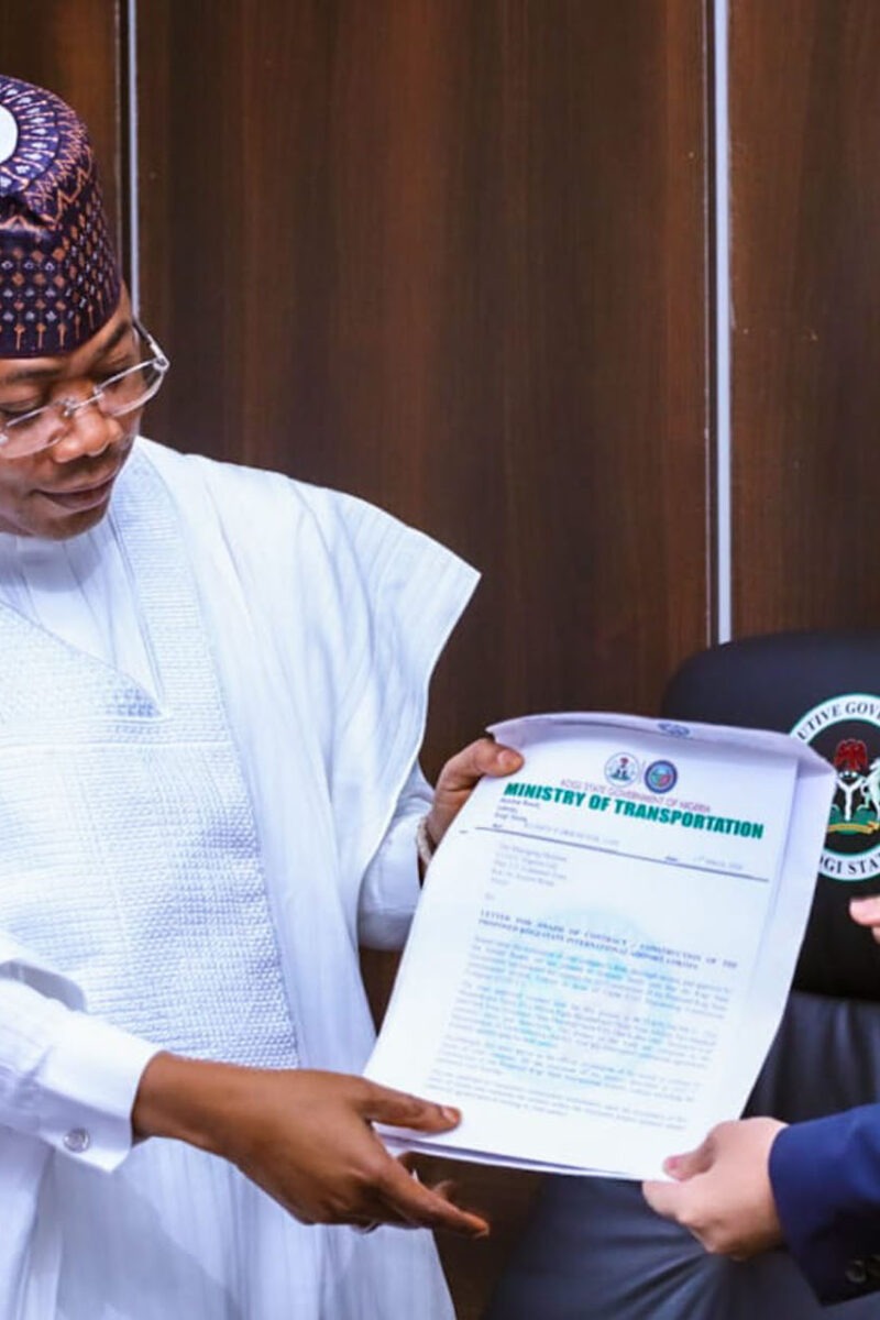 Kogi: Ododo Hands Over Airport Project To CCECC, Gamji For Construction 