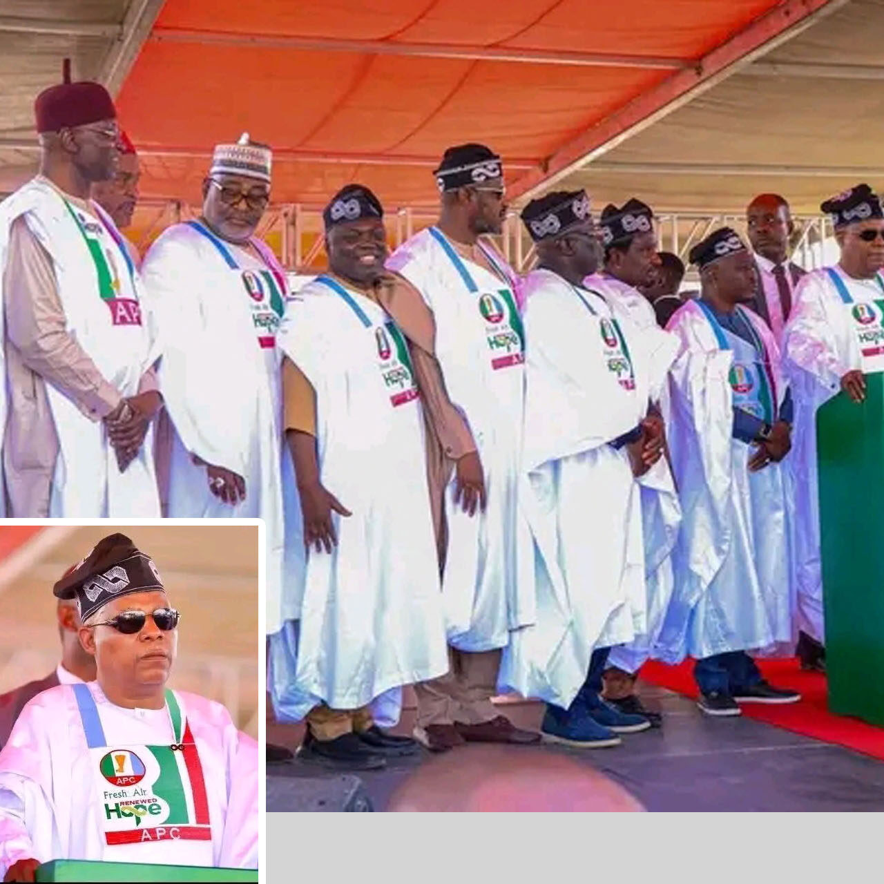 VP Shettima Receives Gov Fintiri Into APC Fold