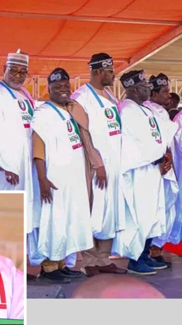 VP Shettima Receives Gov Fintiri Into APC Fold