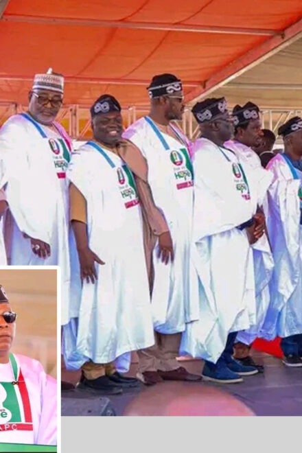 VP Shettima Receives Gov Fintiri Into APC Fold