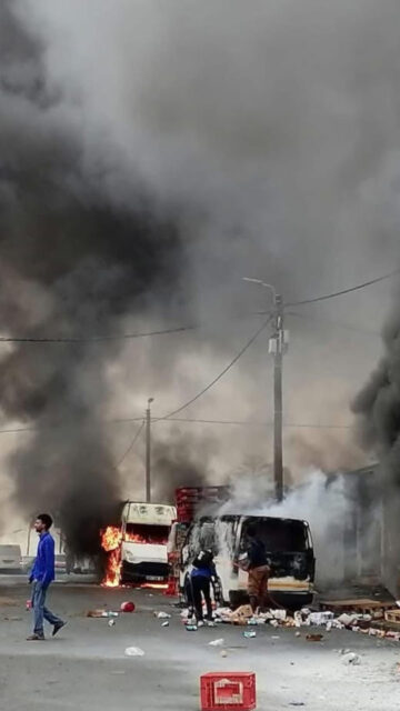 Vehicles Burnt, Tensions Rise in South Africa Over Coronation of ‘Igbo King’