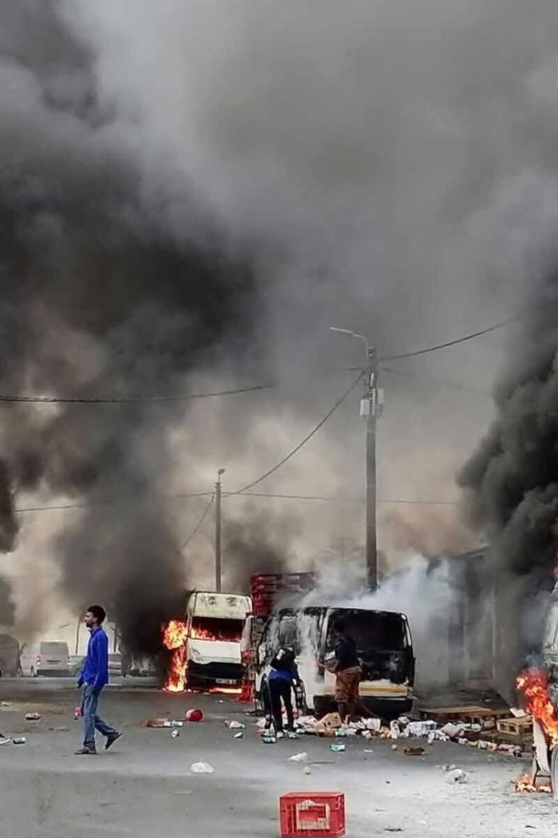 Vehicles Burnt, Tensions Rise in South Africa Over Coronation of ‘Igbo King’