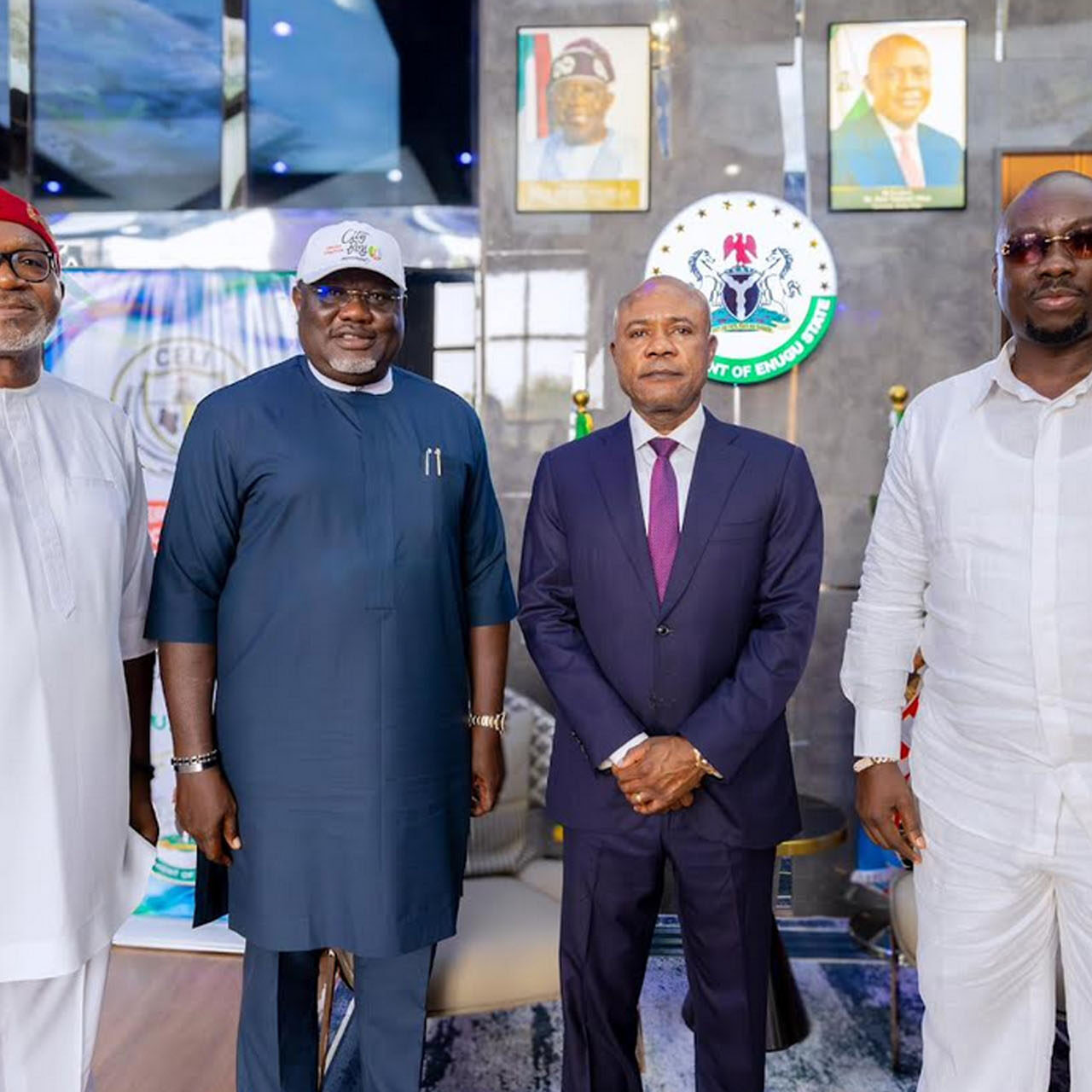 Gov Mbah, City Boy Movement In Enugu Drum Up Support For Tinubu 2027