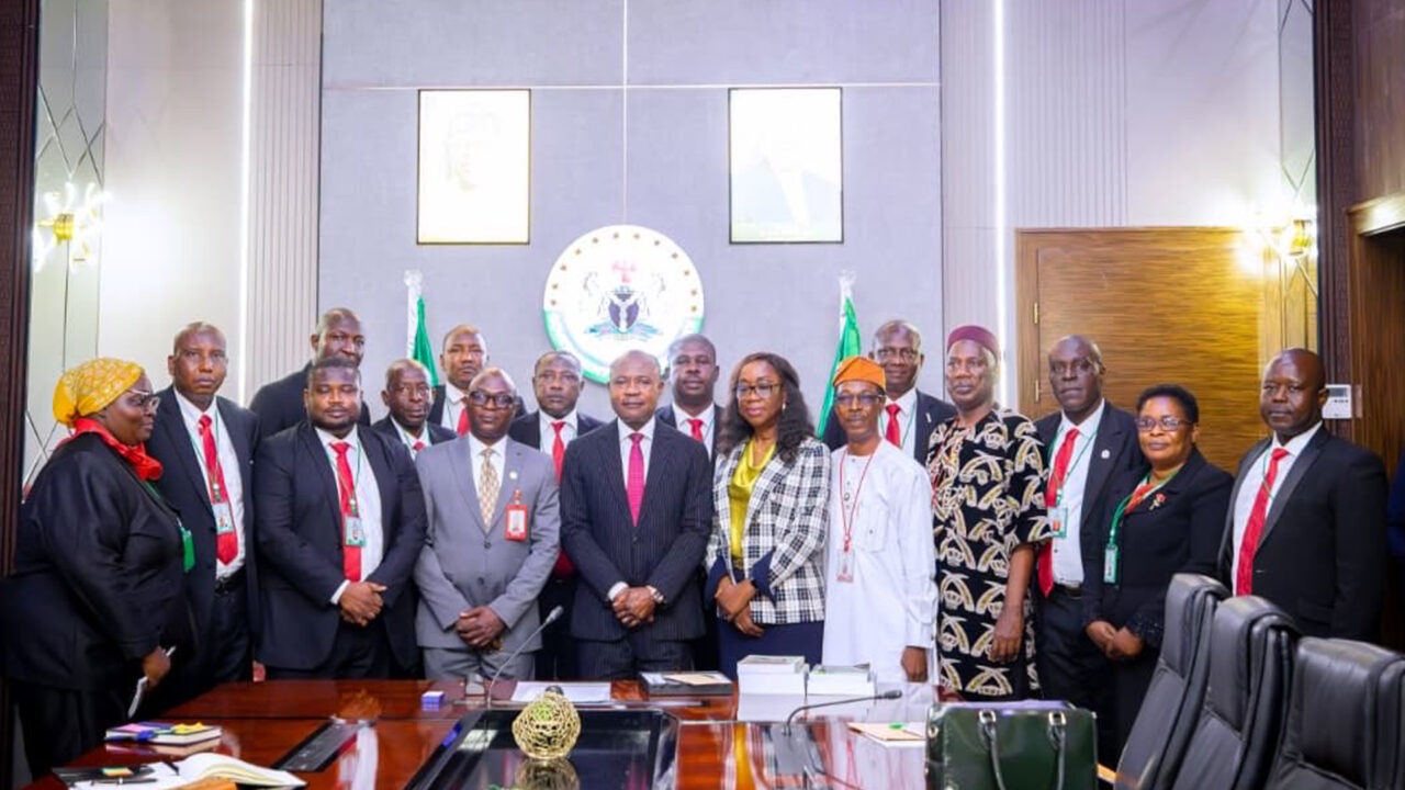 Governor Mbah Receives EIMC 19 Officers On Study Tour In Enugu
