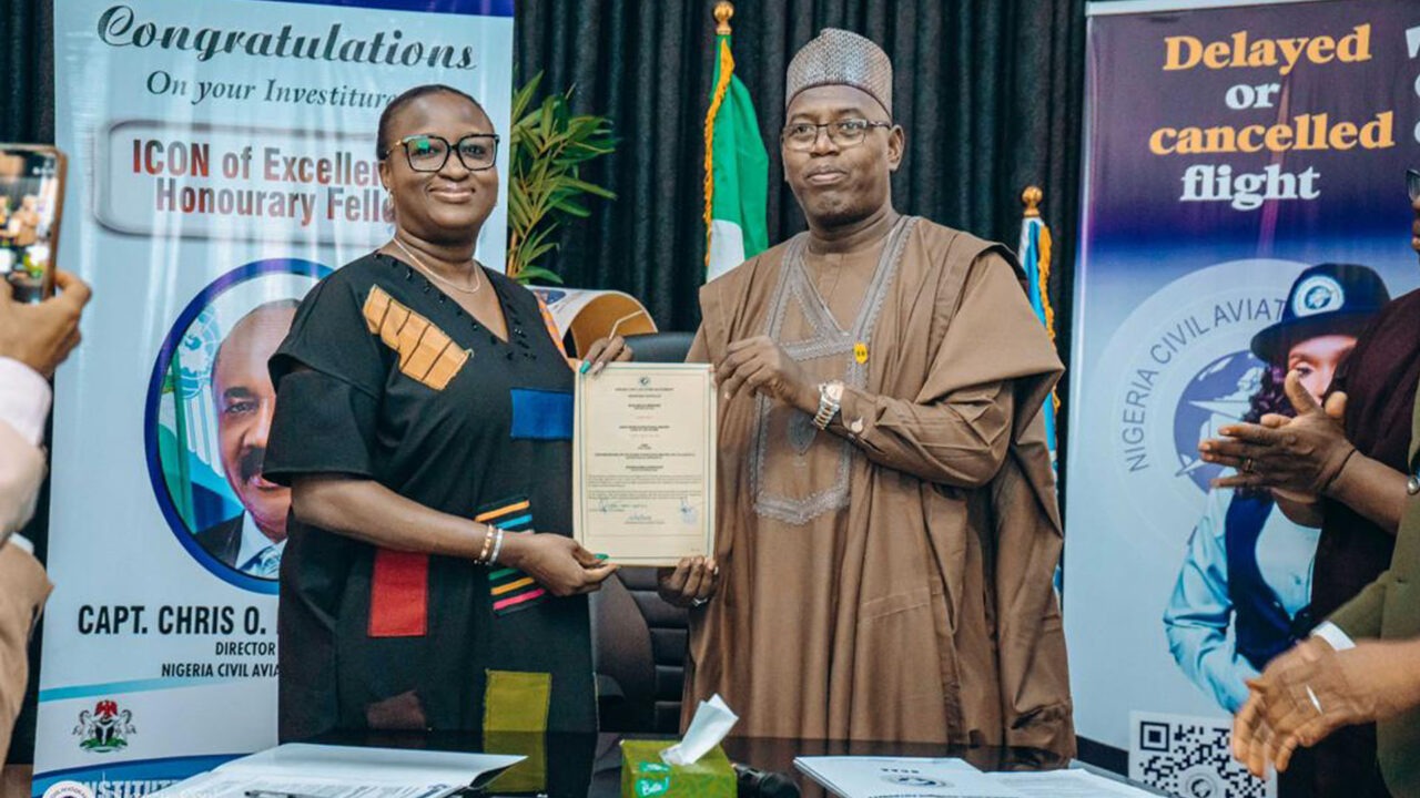 NCAA Presents Aerodrome Certificate For Akanu Ibiam International Airport Enugu