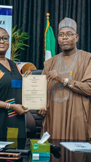 NCAA Presents Aerodrome Certificate For Akanu Ibiam International Airport Enugu