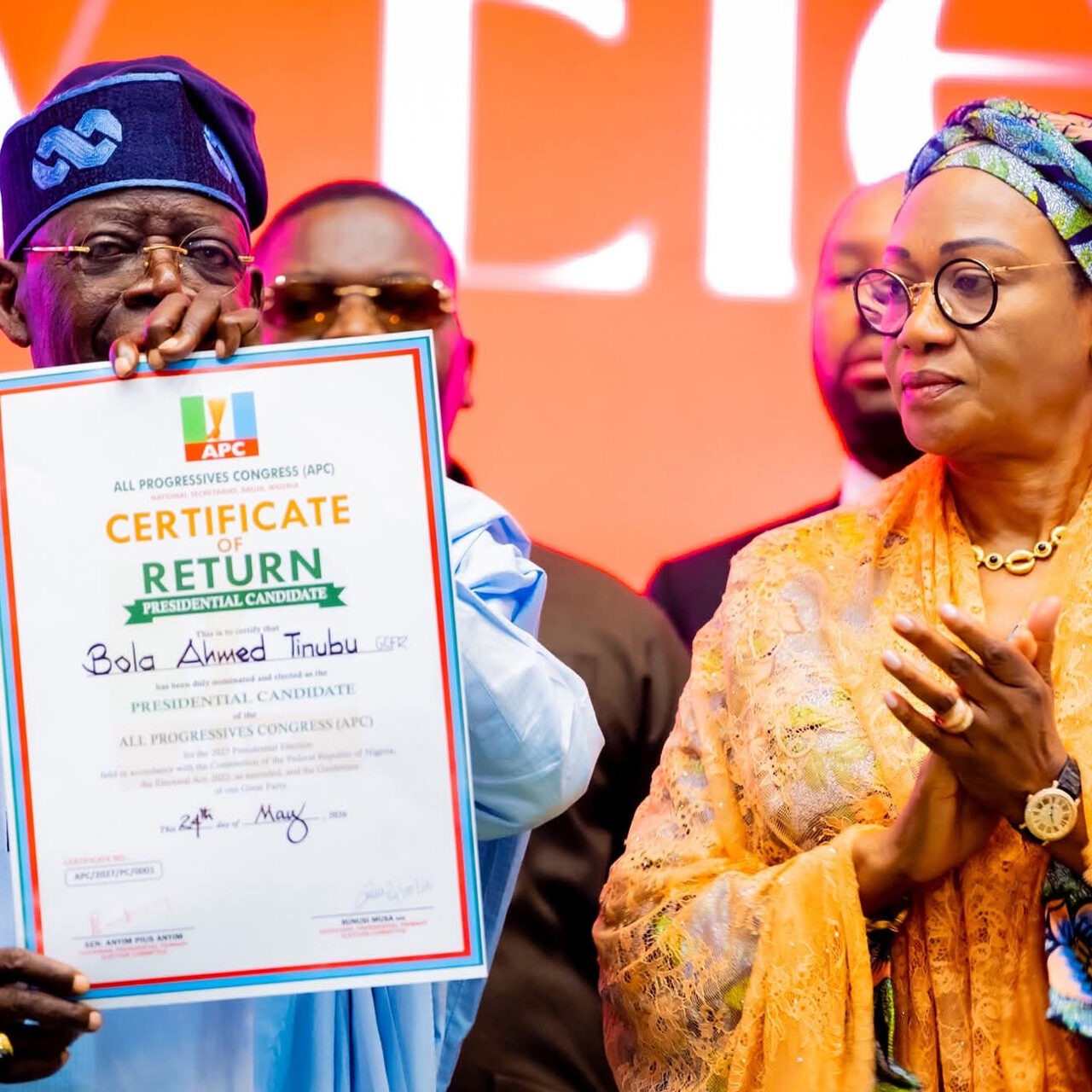 President Bola Ahmed Tinubu Wins APC Ticket with 11m Votes