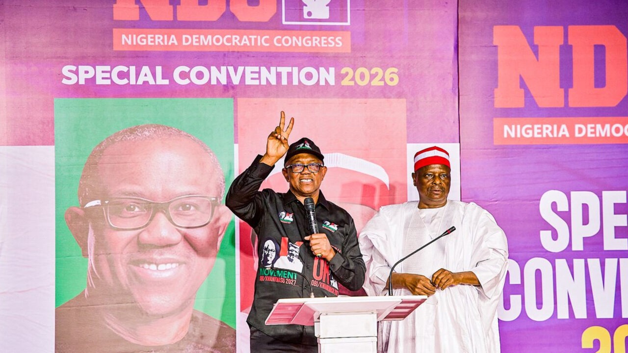 Transcript: Peter Obi Acceptance Speech as NDC Presidential Candidate