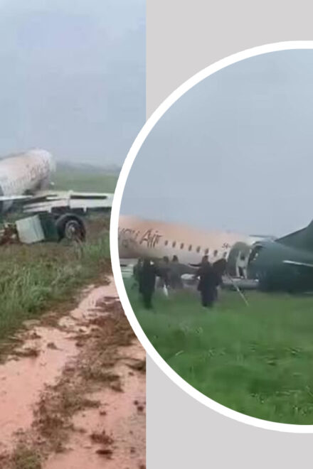 Enugu Air Aircraft With Over 68 Passengers On Board Crash-Lands